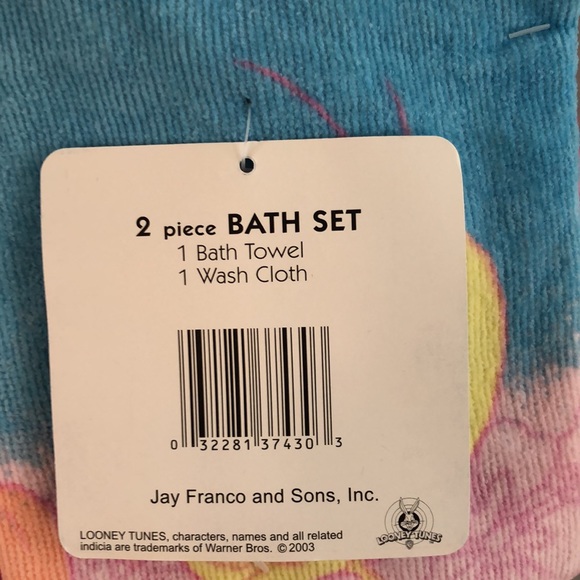Looney tunes Tweety bath towel set vintage - Picture 5 of 6